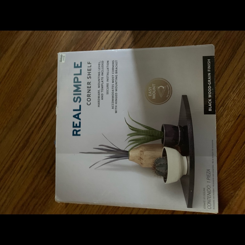 Real Simple Corner Shelf - Picture 2 of 2